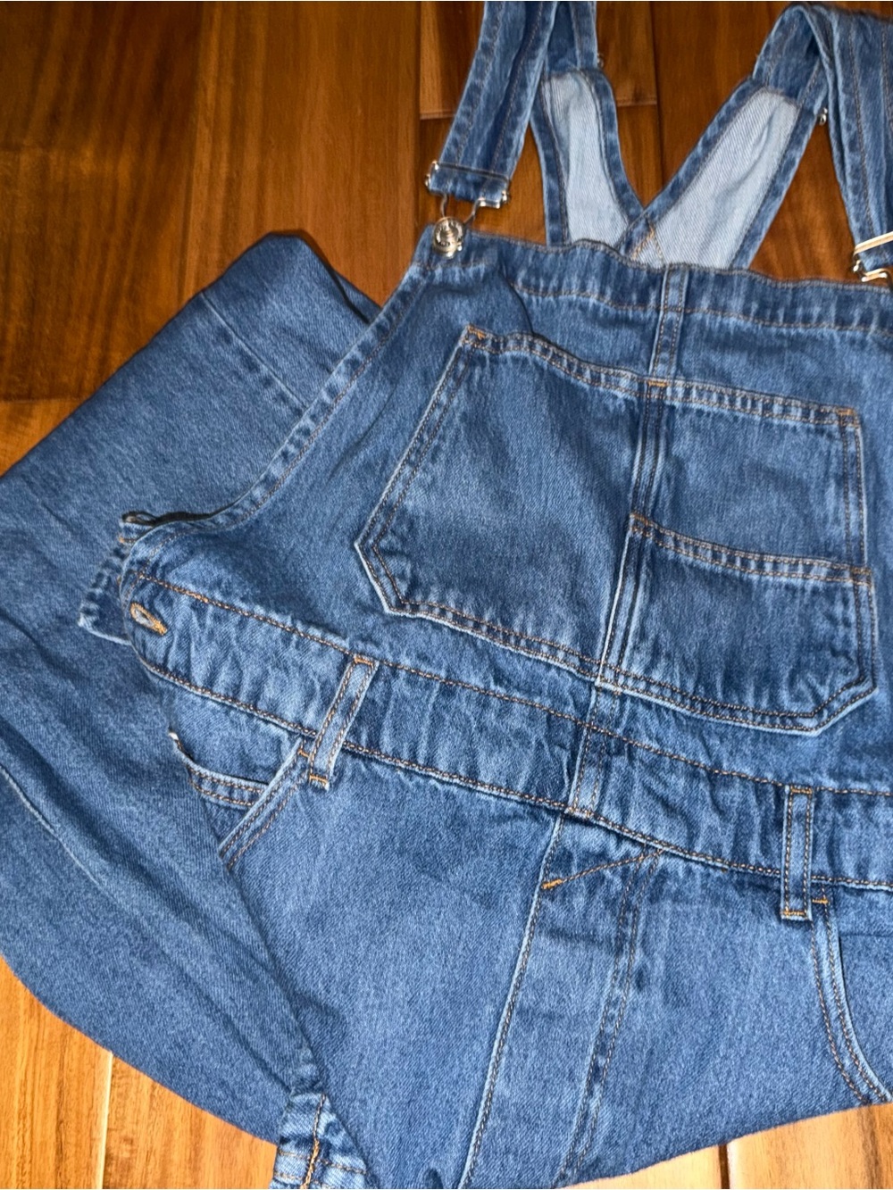 Free People - We The Free Ziggy Denim Overalls - Sapphire Blue